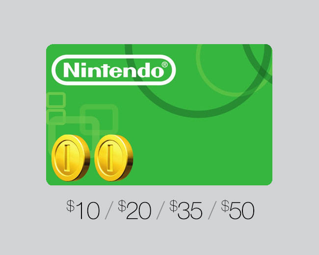 Nintendo Gift Card