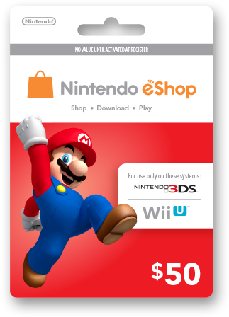 Nintendo eShop Card 50 USD North America - Buy Card Code